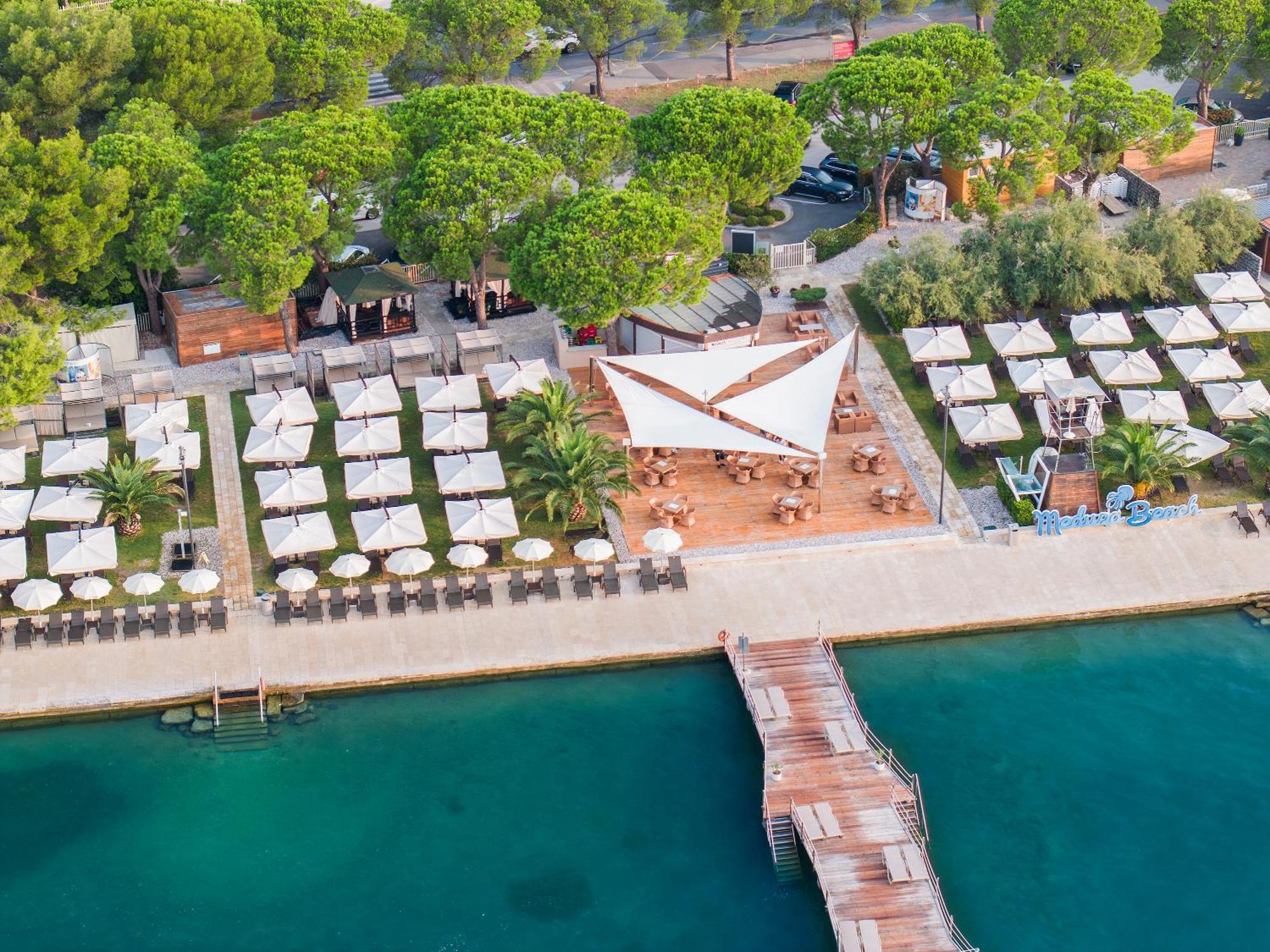 Hotel Slovenija - Terme & Wellness Lifeclass Πορτορόζ Εξωτερικό φωτογραφία Aerial view of the restaurant