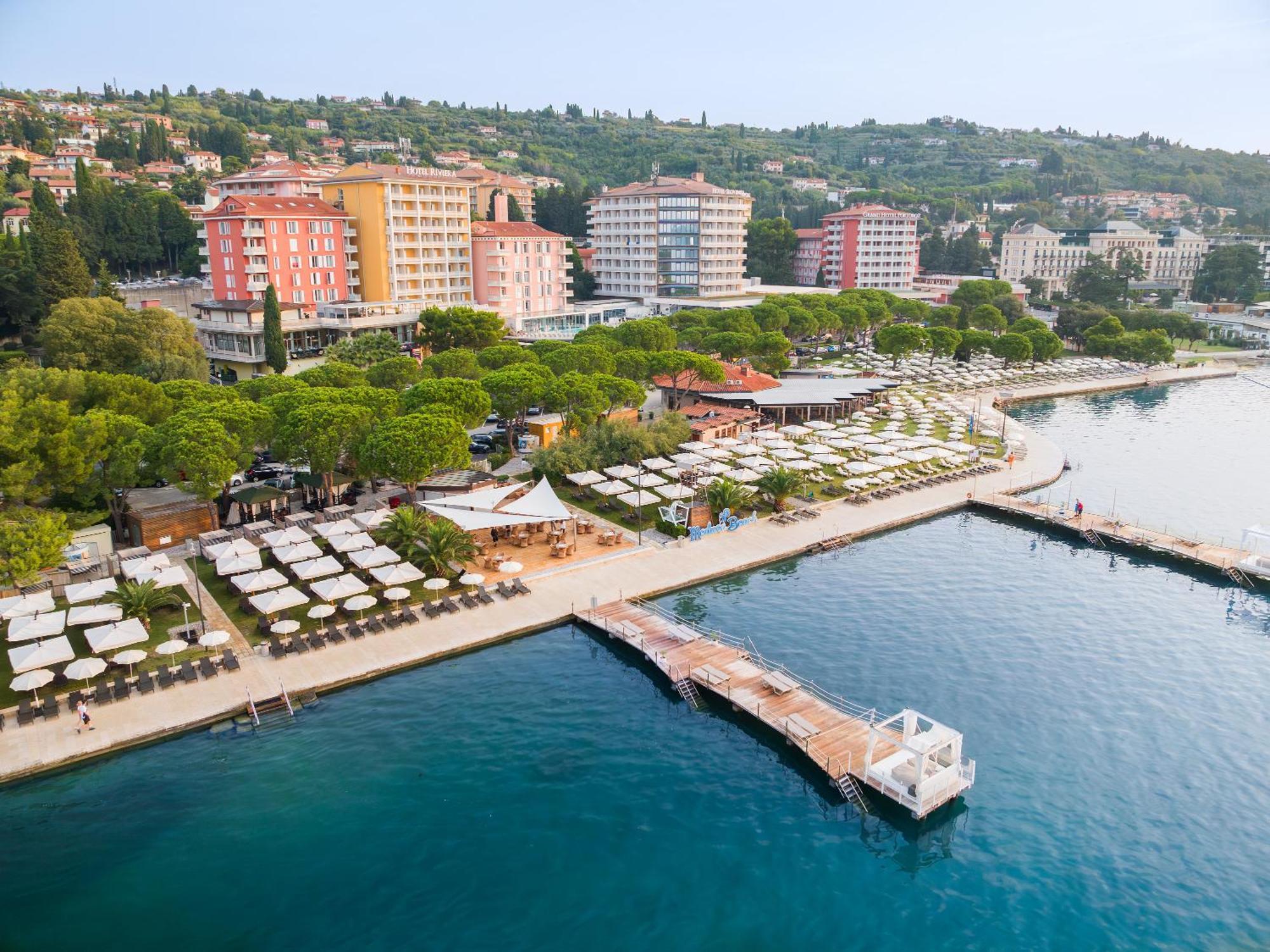 Hotel Slovenija - Terme & Wellness Lifeclass Πορτορόζ Εξωτερικό φωτογραφία View of Port of Ohrid