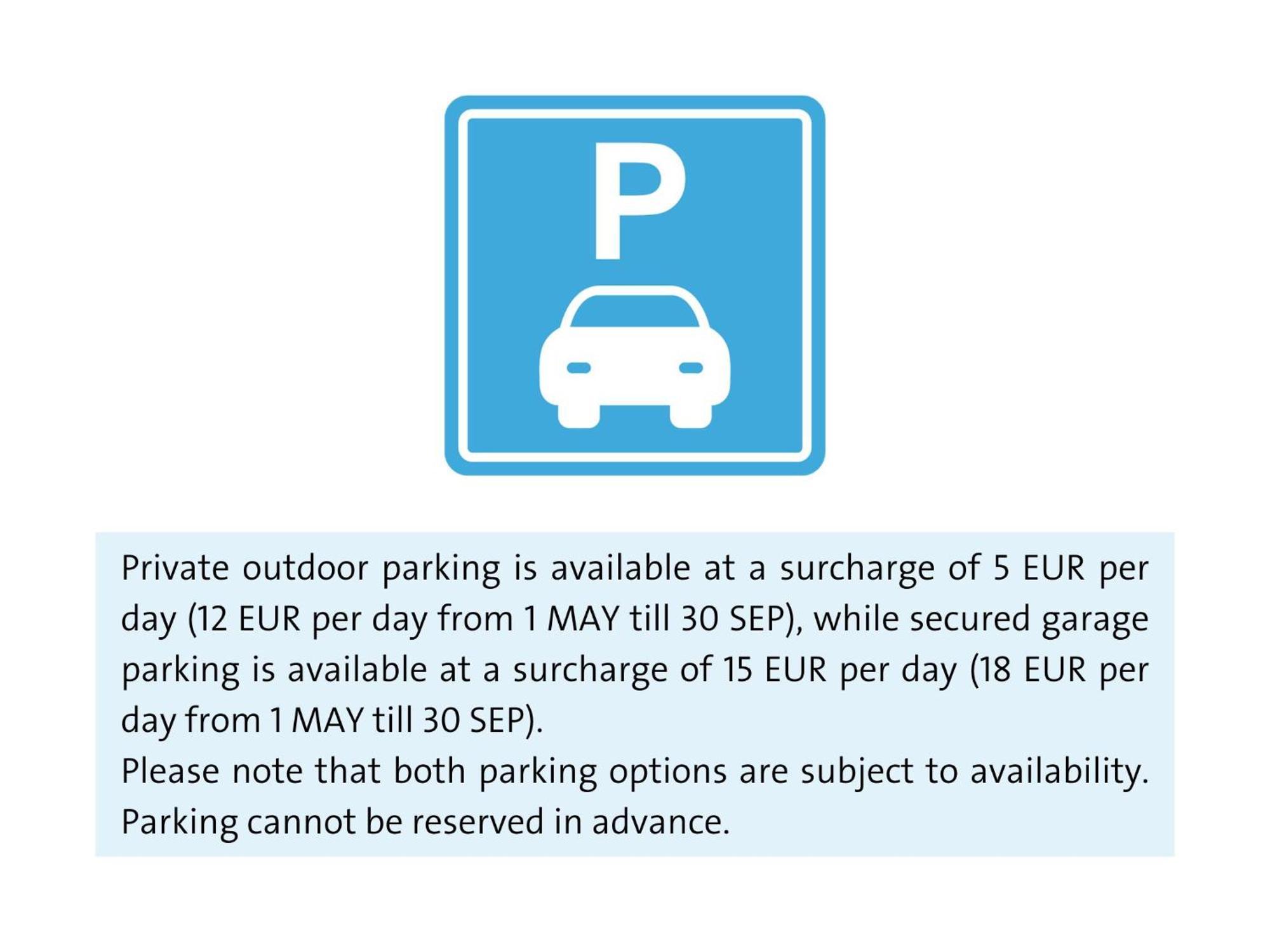 Hotel Slovenija - Terme & Wellness Lifeclass Πορτορόζ Εξωτερικό φωτογραφία Parking information