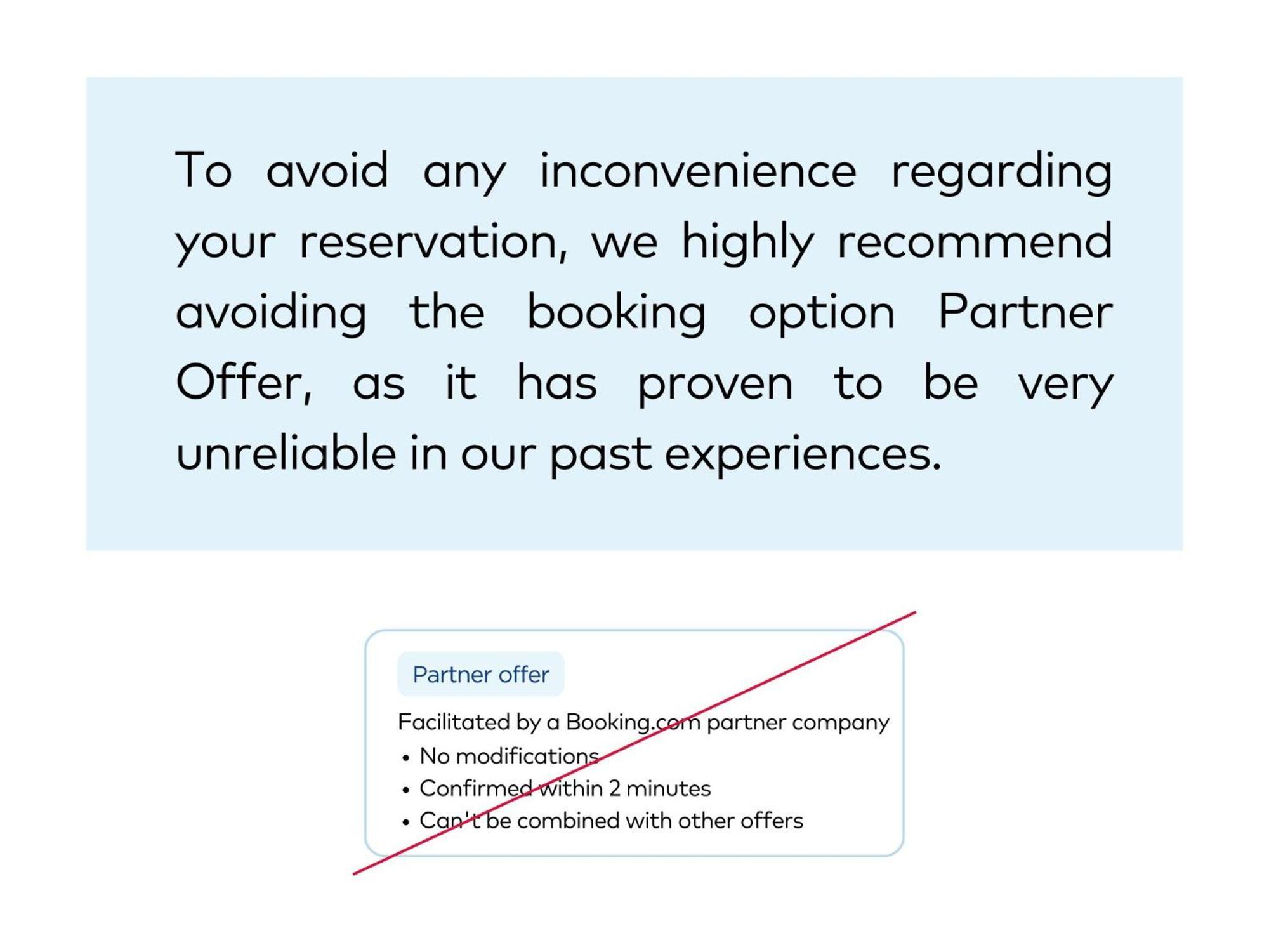 Hotel Slovenija - Terme & Wellness Lifeclass Πορτορόζ Εξωτερικό φωτογραφία A message from a hotel to a guest, advising against the use of the partner offer